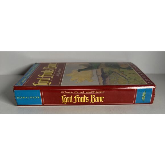 1ST EDITION/ Book Club Edition Stephen R. Donaldson LORD FOUL’S BANE - HCDJ - Picture 3 of 11